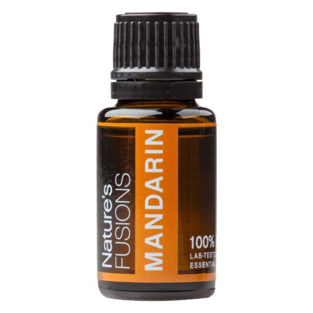 mandarin essential oil 15 ml bottle