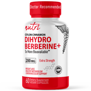 Nutri Dihydroberberine+ Supplement With Ceylon Cinnamon 100mg – 60 Capsules